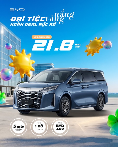 BYD M9 PROMOTION
