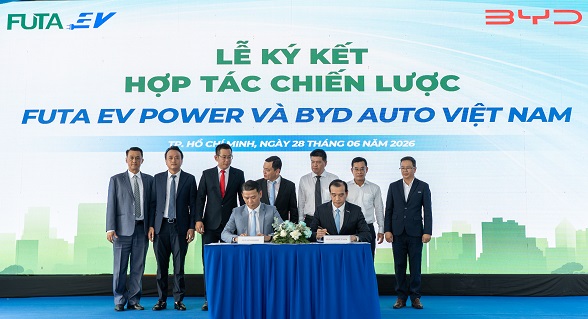 BYD  FUTA ký kết