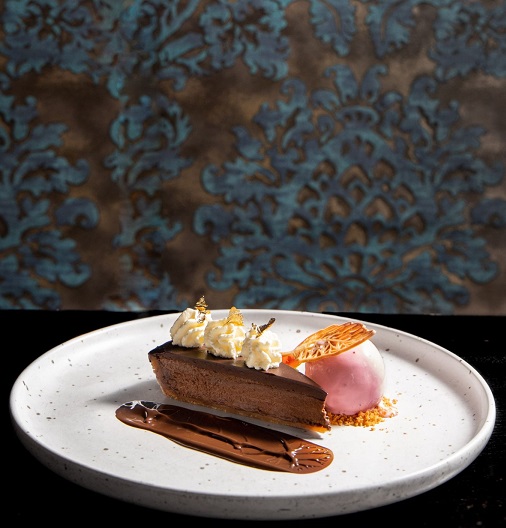 Bánh sô-cô-la kem mặn