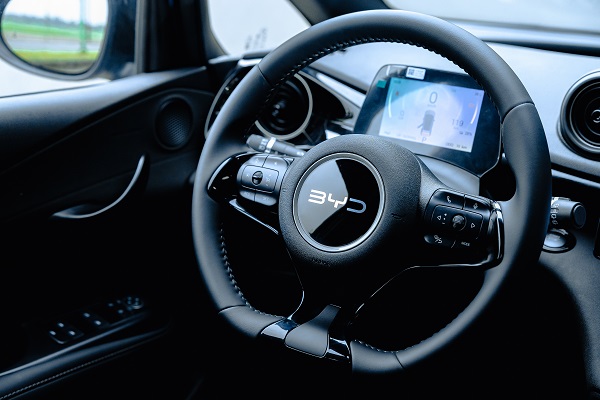 Cụm vô-lăng trên xe