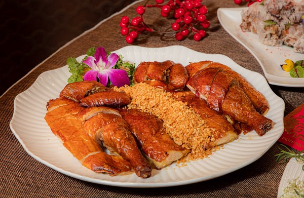 Gà chiên tỏi Hoàng Kim