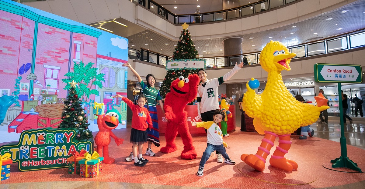 MERRY STREETMAS -Sesame Street jingles its way to Hong Kong Canton Road