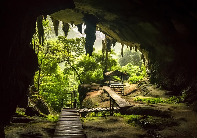 Niah National Park Niah Cave in Sarawak Malaysia