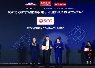 SCG được vinh danh