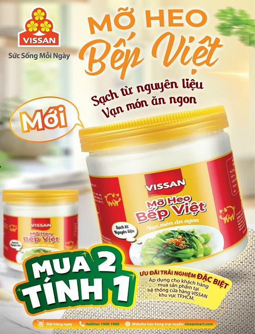 SP MỚI - MỠ HEO BẾP VIỆT