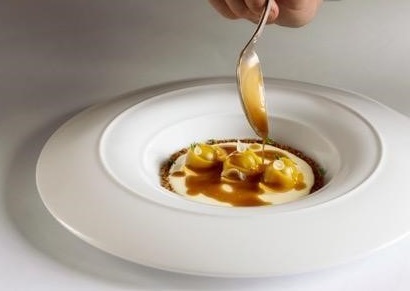 Súp hành tây Ravioli