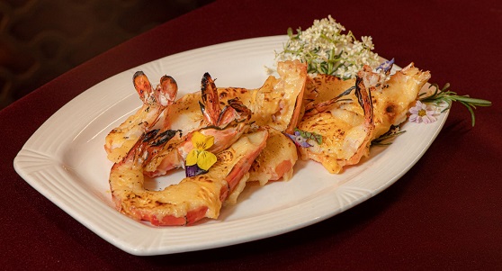 Tôm sú biển phô mai đút lò