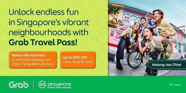 Tổng cục Du lịch Singapore STB và Grab