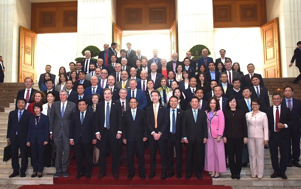 Vietnam and European delegations