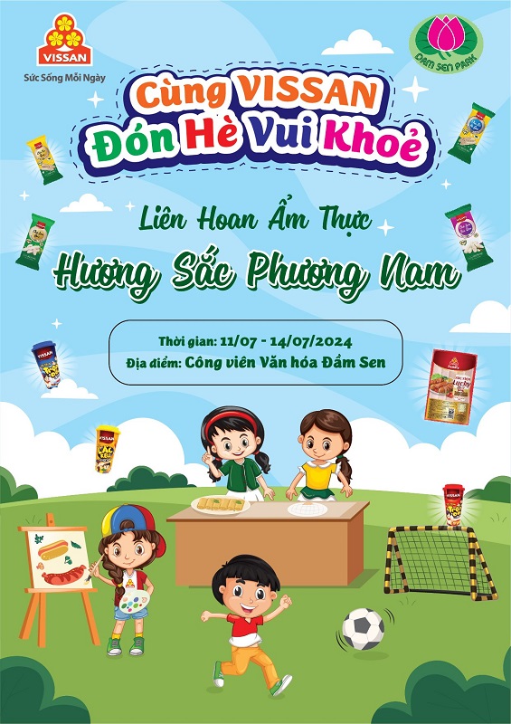 CÙNG VISSAN ĐÓN HÈ VUI KHỎE