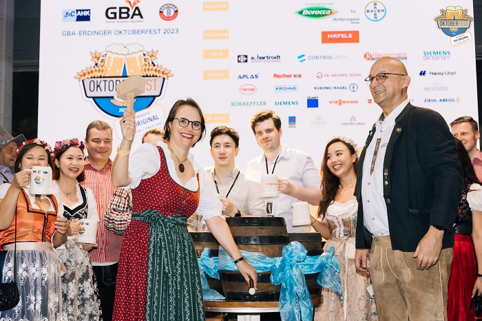 Keg Opening Ceremony of the GBA Oktoberfest 2023 in HCMC