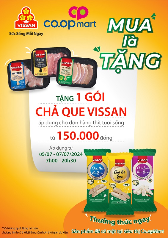 Poster CTKM tại Co.opmart