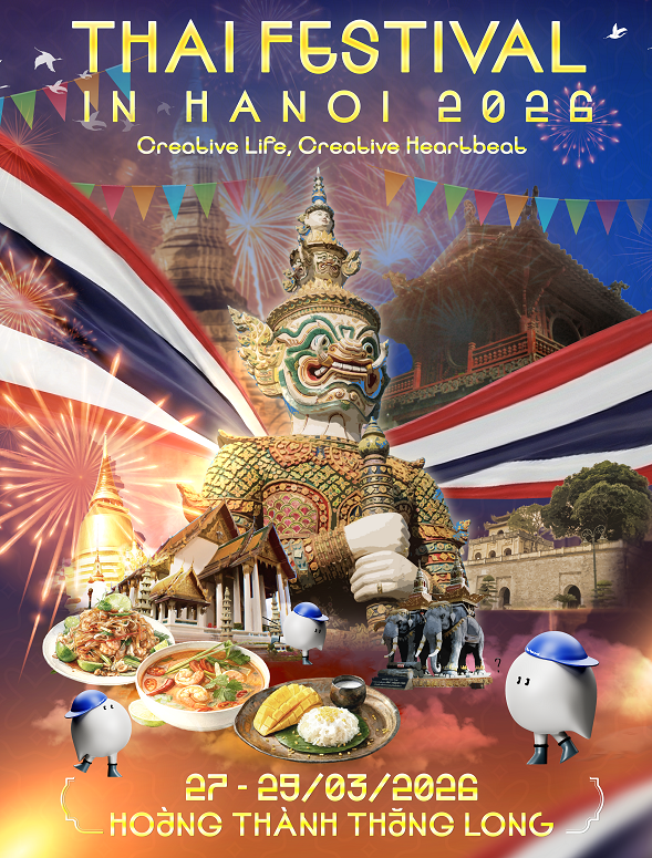 Poster Thai Festival in Hanoi 2026