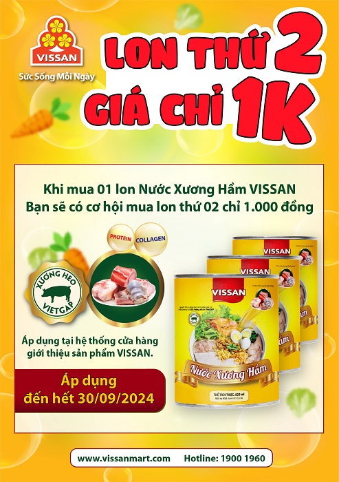 VISSAN Mua 1 tặng 1 NXH