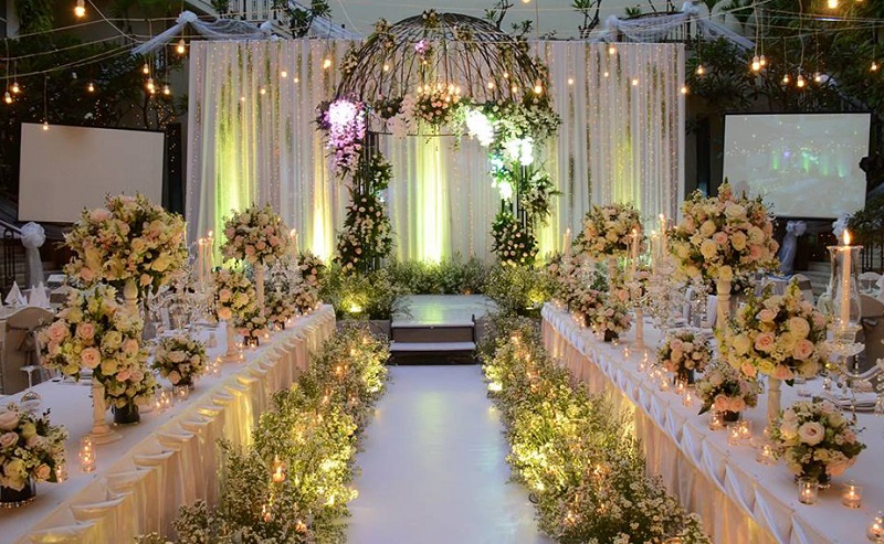 Vertical Garden Wedding