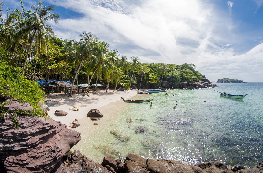 Don xuan tren dao ngoc Phu Quoc