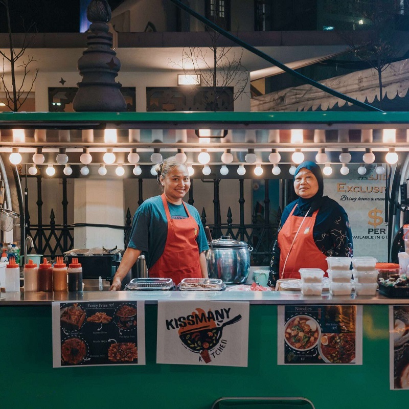 GPSS Food Park tại Pahang Street 1