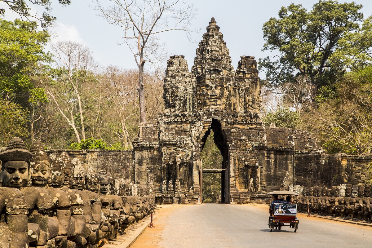 Gate of Angkor Wat - Siam Reap Cambodia