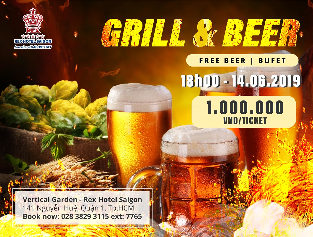 Grill  Beer - Rex Hotel Saigon 14.06.2019