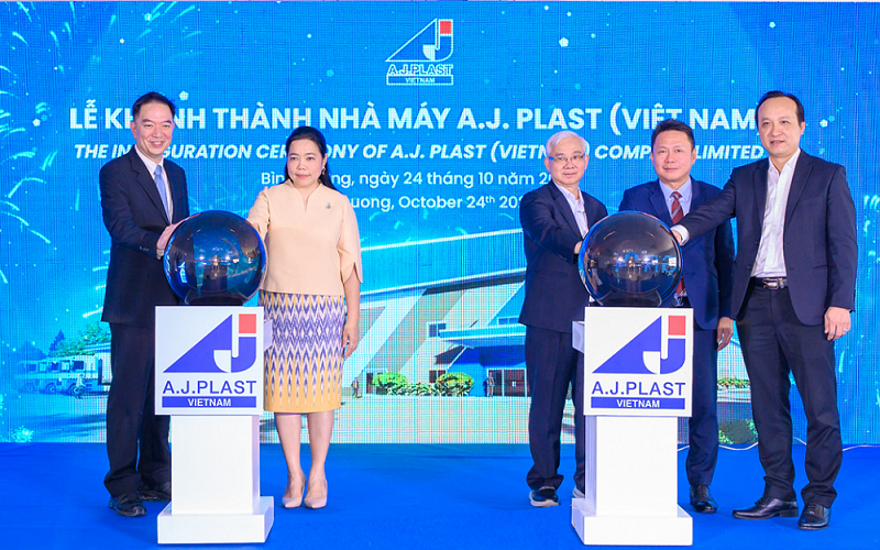 Lễ khánh thành nhà máy A.J. Plast VN