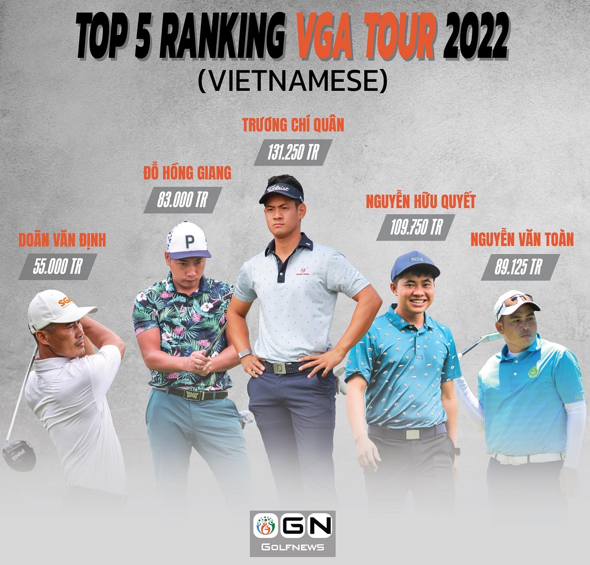 Top 5 VĐV chuyên nghiệp VN tham dự ADT 2022