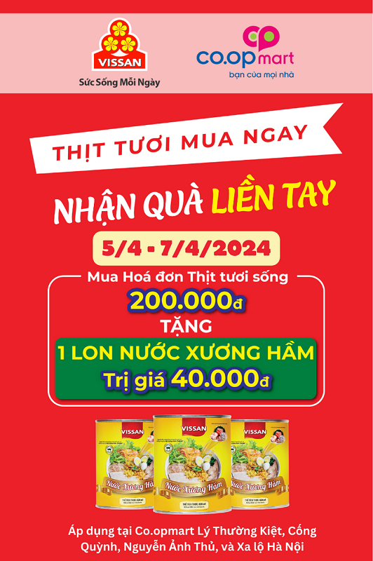 VISSAN CTKM TAI HE THONG SIEU THI COOPMART