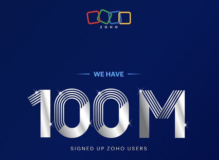 Zoho đạt mốc 100 người dùng