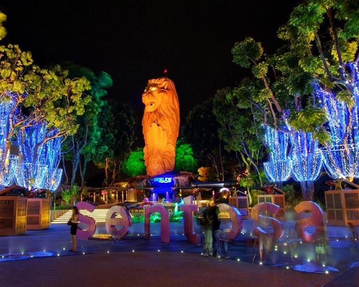 Đài nhạc nước Sentosa 4