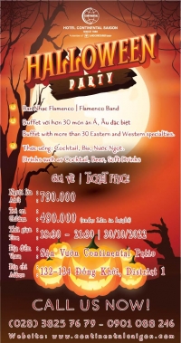 TẬN HƯỞNG LỄ HỘI HALLOWWEEN TẠI CONTINENTAL SAIGON