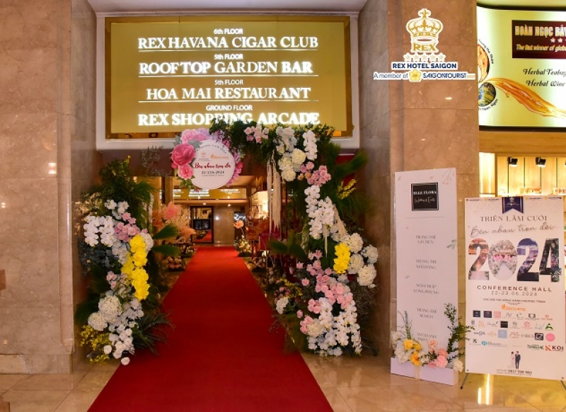 TRIỂN LÃM CƯỚI : BÊN NHAU TRỌN ĐỜI TẠI REX HOTEL SAIGON VÀ CHƯƠNG TRÌNH ẨM THỰC : KẾT NỐI YÊU THƯƠNG