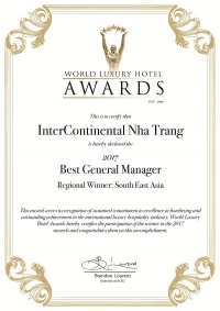 “Khách Sạn InterContinental Nha Trang Nhân Đôi Niềm Vui 2017”