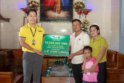 TRAO TẶNG KHÁCH HÀNG CỨU NGƯỜI