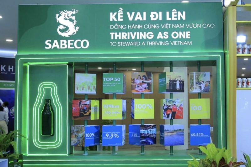 SABECO GHI DẤU TẠI VIETFOOD &amp; PROPACK 2025 VỀ CHẤT LƯỢNG VÀ TẦM NHÌN PHÁT TRIỂN BỀN VỮNG
